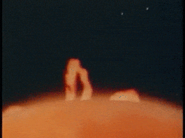 burning outer space GIF by US National Archives