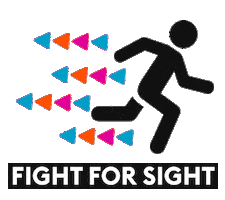 Eye Running Sticker by Fight for Sight