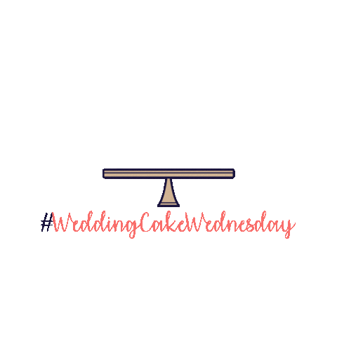 Wedding Cake Sticker by Hitched Haven