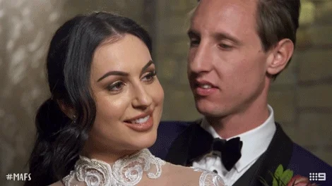 Ew Kiss GIF by Married At First Sight Australia