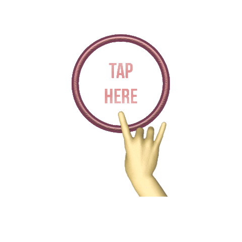 Tap Taphere Sticker by bisacreative