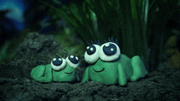 Frog Happy Mothers Day GIF by Clay Nation