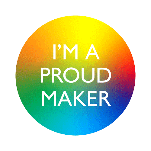 Proud Pride Sticker by OCADSU