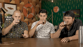 Rooster Teeth Drinking GIF by Achievement Hunter