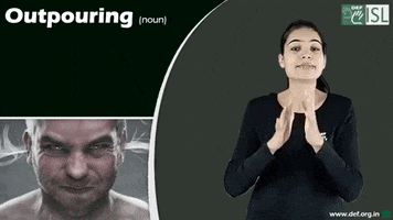 Sign Language Outpouring GIF by ISL Connect