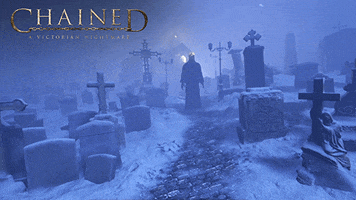 MWMi christmas death vr graveyard GIF