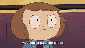 Pay Up Costume Quest GIF by Cartoon Hangover