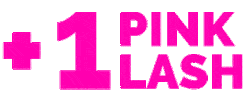 Pink Lash Sticker