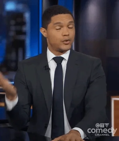 Fanning The Daily Show GIF