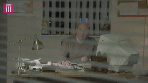 Old Man Office GIFs - Get the best GIF on GIPHY