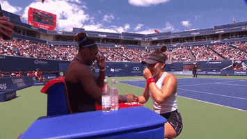 Serena Williams Laughing GIF by WTA