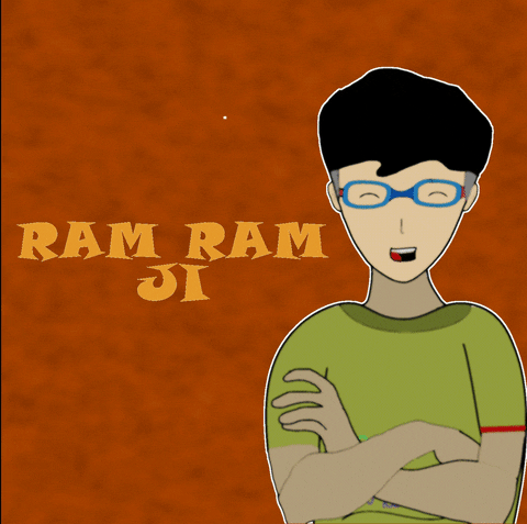 Ram Ram Namaste GIF