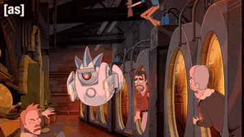 Shocked Rick And Morty GIF by Adult Swim
