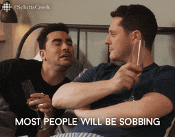 dan levy crying GIF by CBC