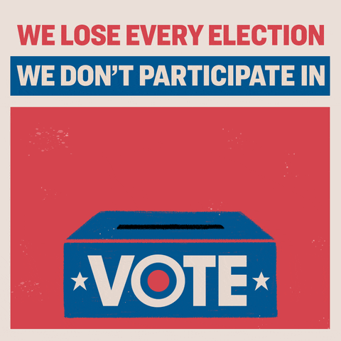 Voting Election Day GIF by INTO ACTION - Find & Share on GIPHY