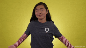 Cute Girl Virtual Hug GIF by Children's Miracle Network Hospitals