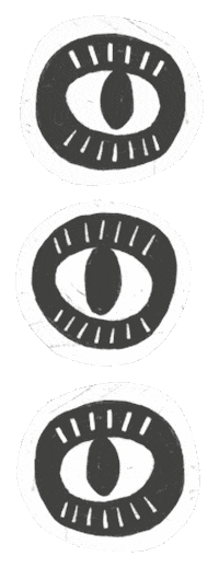 Eyes Whatever Sticker