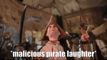 piratesparley laugh laughing pirate pirates GIF