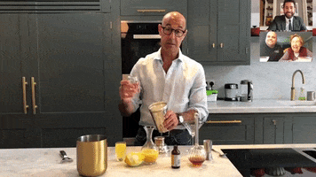 Stanley Tucci Shots GIF by SomeGoodNews