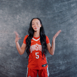 Basketball Idk GIF by Ohio State Athletics