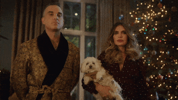 Merry Christmas Dancing GIF by Robbie Williams