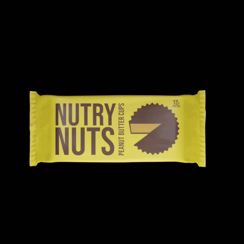 nutrynuts sweet yellow healthy chocolate GIF