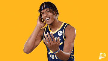 I Cant Hear You Get Up GIF by Indiana Pacers