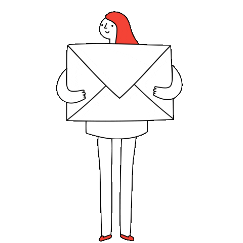 Email Envelope Sticker by Rawww