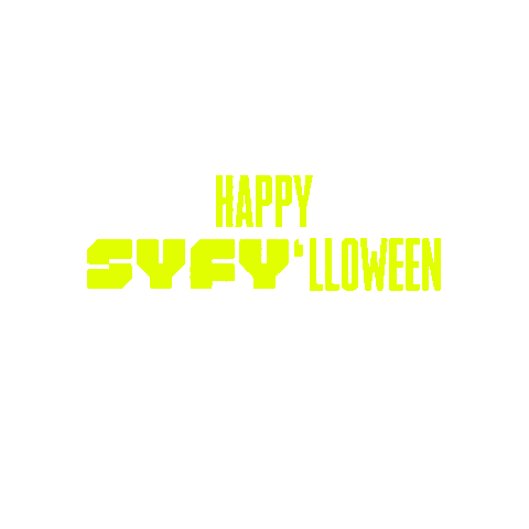 Science Fiction Halloween Sticker by SYFY France
