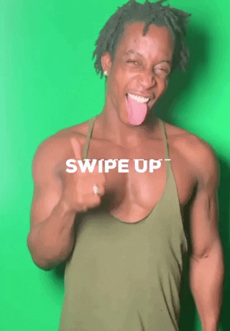 Shakastrong swipe up swipe shaka black guy GIF