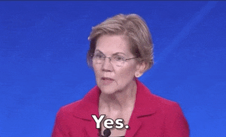 Democratic Debate Yes GIF by GIPHY News