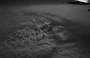 black and white clouds GIF by hateplow