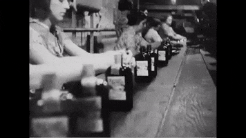assembly line vintage GIF by US National Archives