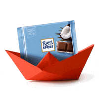 Chocolate Bar Ship GIF by Ritter Sport
