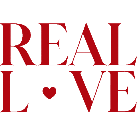 Real Love Heart Sticker by Rosamango