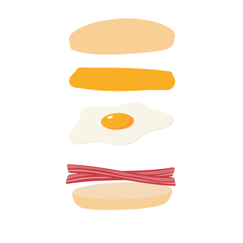 Breakfast Egg Sticker by Healthy Living Market