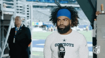 Staring Dallas Cowboys GIF by NFL