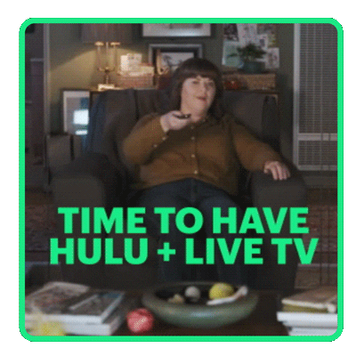 Hulu Live Tv Sticker GIF by HULU