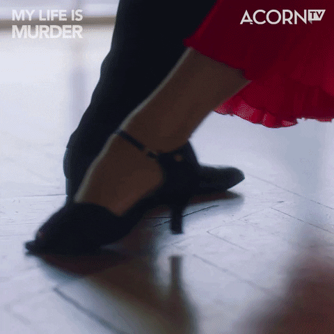Lucy Lawless Dance GIF by Acorn TV