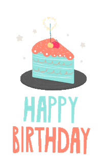 Birthday cake GIF, cake transparent background PNG clipart | HiClipart