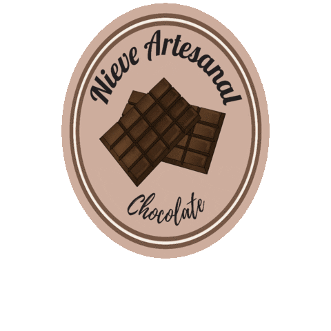 Chocolate Sticker by Nevería Artesanal El Mexiquense
