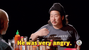 Angry Bobby Lee GIF by First We Feast