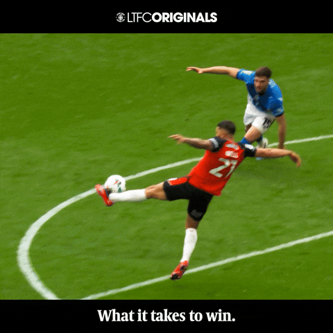 Wembley Stadium Win GIF by Luton Town FC