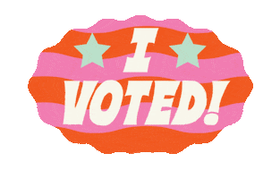 Vote Sticker