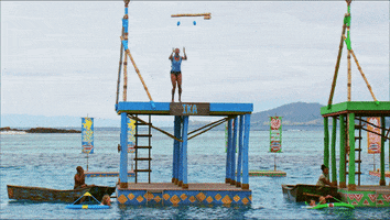Jump Ocean GIF by Survivor CBS