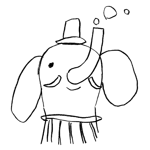Elephant Sticker by Blabla Kids