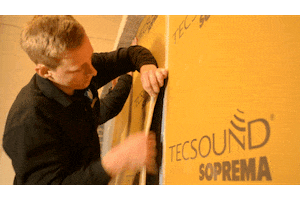 How To Install Tecsound Onto A Wall GIF