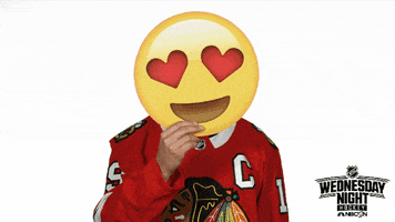 i love you hearts GIF by NHL on NBC Sports