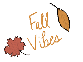Fall Lettering Sticker