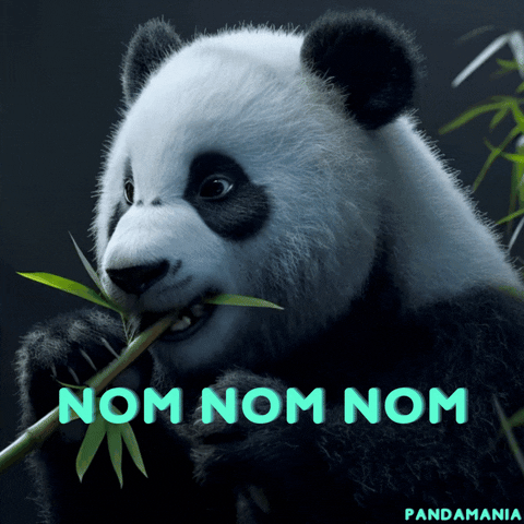 Hungry Feel Good GIF by PandaMania